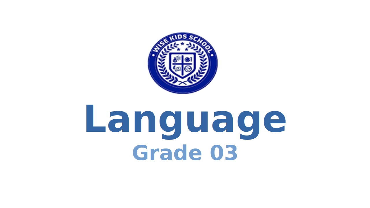 Language G3 First Trimester